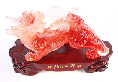 纳福貔貅摆件 融合传统风水与现代工艺的家居装饰佳品